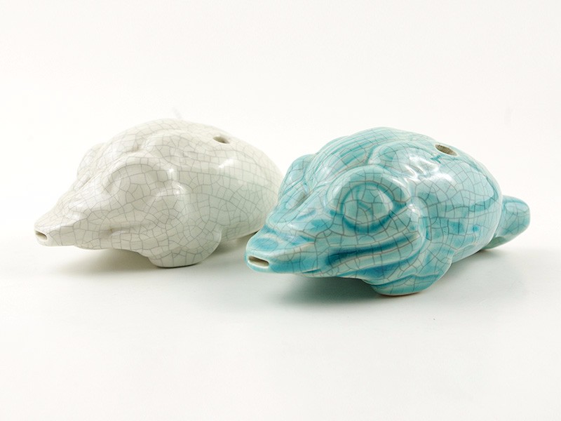 6孔造型笛-金蟾