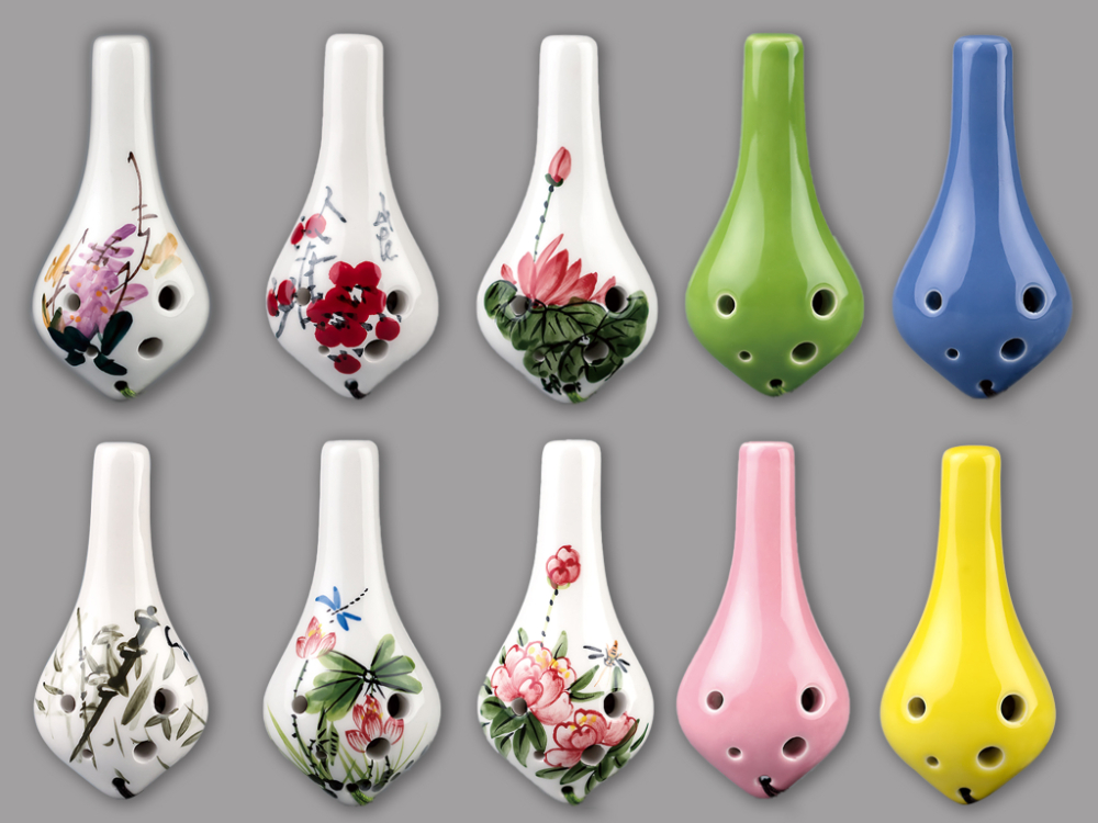 6SC長(zhǎng)嘴型陶笛