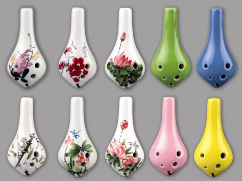 6SC長(zhǎng)嘴型陶笛