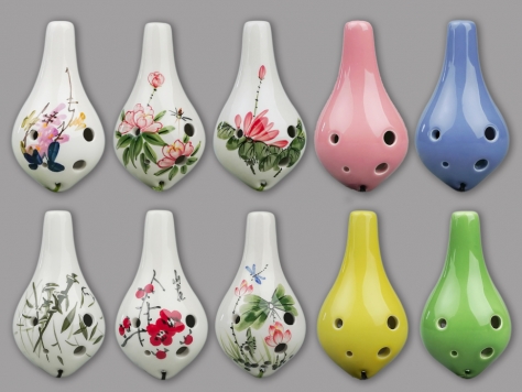 6SF長(zhǎng)嘴型陶笛