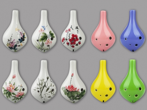 6AC長(zhǎng)嘴型陶笛